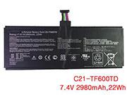 2980mAh, 22Wh  7.4v 2980mah 22wh Batteries For ASUS