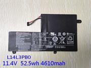 4610mAh, 52.5Wh  11.4v 4610mah 52.5wh Batteries For LENOVO