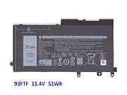 4254mAh, 51Wh DJWGP Batteries For DELL