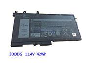 3690mAh, 42Wh 3DDDG Batteries For DELL