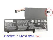 4645mAh, 52.5Wh  YOGA 510 TSK Batteries For LENOVO