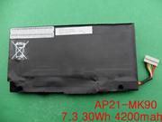 4200mAh, 30Wh  Eee PC T91 MT Batteries For ASUS