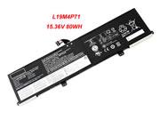 5235mAh, 80Wh  ThinkPad P1 Gen 3-20TH001RAT Batteries For LENOVO