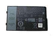 4342mAh, 34Wh J7HTX Batteries For DELL