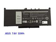 7237mAh, 55Wh  Latitude E7470 Batteries For DELL