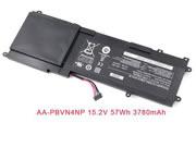 3780mAh, 57Wh  ATIV Book 6 15.6-inch Batteries For SAMSUNG