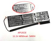 4850mAh, 54Wh  Aspire P3-131 TravelMate X313 Batteries For ACER