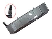 8071mAh, 97Wh  XPS 17 9700 Batteries For DELL