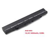 4400mAh, 63Wh  U43J Batteries For ASUS