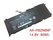 80Wh NP70075C Batteries For SAMSUNG