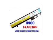 63Wh U460 Batteries For LENOVO