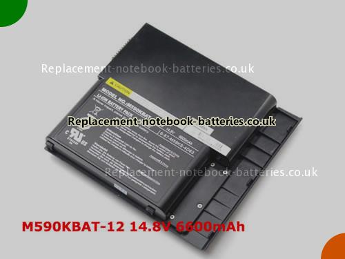 UK Images 1 Of Replacement 6-87-M59KS-4D63 CLEVO Notebook Battery M590KBAT-12 6600mAh For Sale In UK