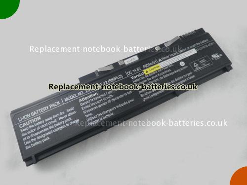 UK Images 1 Of Replacement 87-D70TS-4D61 CLEVO Notebook Battery D700TBAT-12 6600mAh For Sale In UK