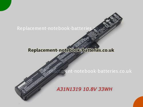 UK Images 1 Of Replacement A31N1319 ASUS Notebook Battery  33mAh For Sale In UK