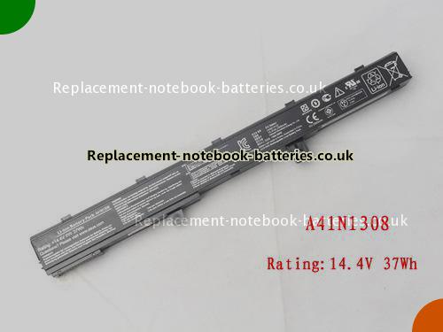 UK Images 1 Of Replacement A31LJ91 ASUS Notebook Battery A41N1308 37Wh For Sale In UK