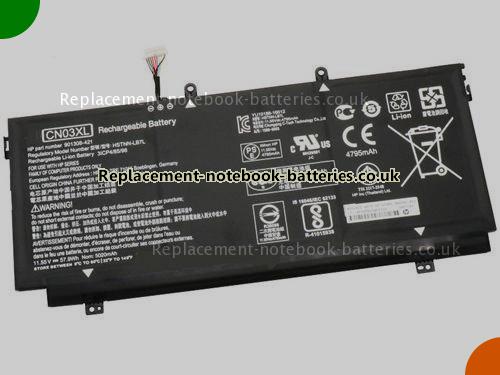 UK Images 1 Of Replacement 901308-421 HP Notebook Battery CN03XL 5020mAh, 57.95Wh For Sale In UK