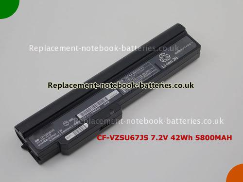 UK Images 1 Of Replacement VZSU67JS PANASONIC Notebook Battery CF-VZSU67JS 5800mAh, 42Wh For Sale In UK