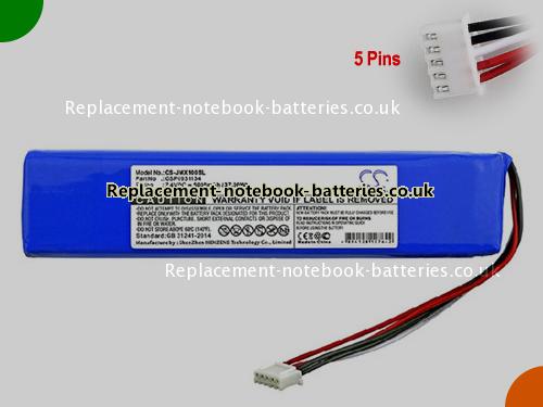 UK Images 1 Of Replacement GSP0931134 JBL Notebook Battery  5000mAh, 37Wh For Sale In UK