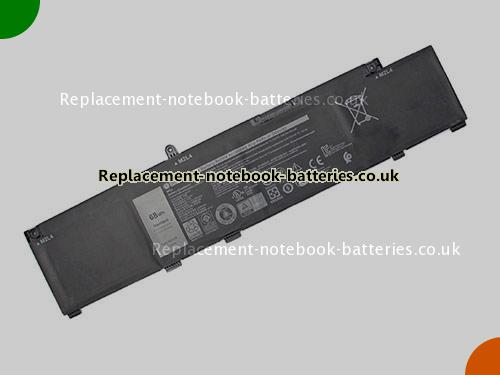 UK Images 1 Of Replacement W5W19 DELL Notebook Battery JJRRD 4255mAh, 68Wh For Sale In UK