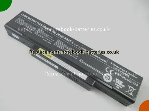 UK Images 1 Of Replacement 6-87-M660S-4P4 CLEVO Notebook Battery M660NBAT-6 4400mAh, 47.52Wh For Sale In UK