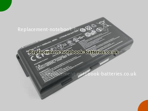 UK Images 1 Of Replacement BTY L74 MSI Notebook Battery BTY L75 4400mAh, 49Wh For Sale In UK