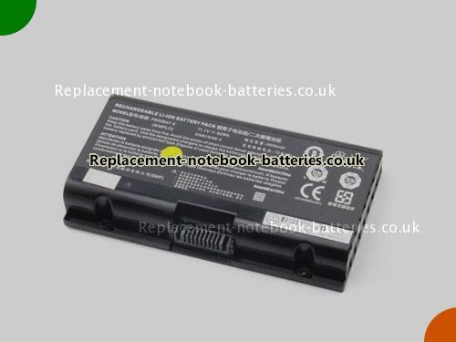 UK Images 1 Of Replacement PB50BAT-6 CLEVO Notebook Battery 3INR19/66-2 5500mAh, 62Wh For Sale In UK