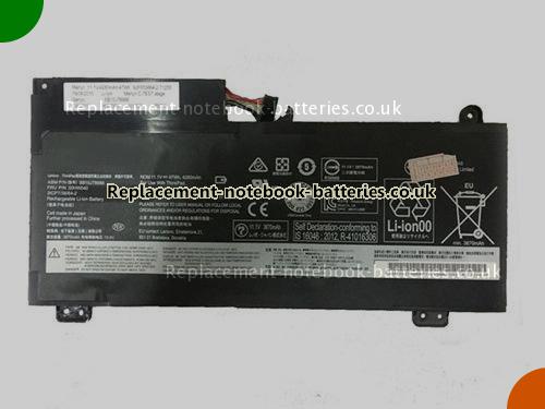 UK Images 1 Of Replacement SB10J78988 LENOVO Notebook Battery 00HW040 4280mAh, 47Wh For Sale In UK