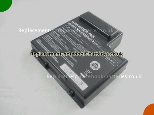 UK Images 1 Of Replacement 6-87-M860S-4P4 CLEVO Notebook Battery M860BAT-8(SIMPLO) 4400mAh, 65.12Wh For Sale In UK