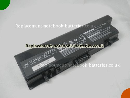 UK Images 1 Of Replacement M15X9CEXIBATLK DELL Notebook Battery SQU-724 7800mAh For Sale In UK