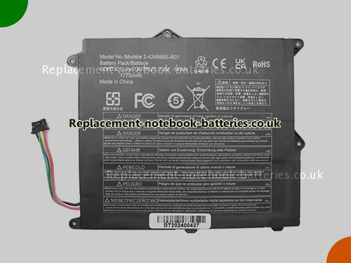 UK Images 1 Of Replacement 2-424866S-B01 PANASONIC Notebook Battery  1770mAh, 14Wh For Sale In UK