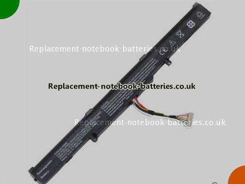 UK Images 1 Of Replacement A41-X550E ASUS Notebook Battery A41X550E 2200mAh For Sale In UK