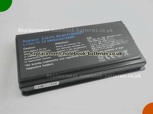 UK Images 1 Of Replacement 70-NLF1B2000Y ASUS Notebook Battery A32-F5 5200mAh For Sale In UK