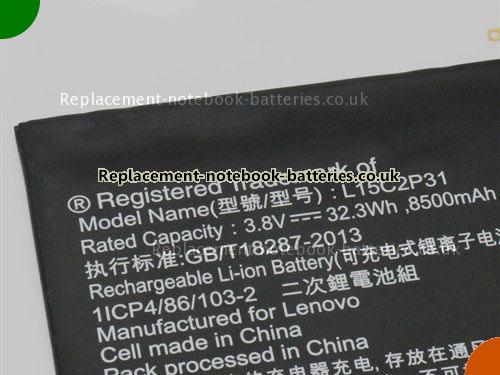 UK Images 2 Of Replacement 1ICP4/86/103-2 LENOVO Notebook Battery L15C2P31 8500mAh, 32Wh For Sale In UK