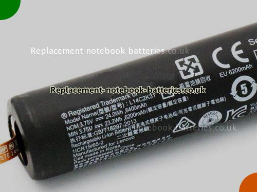 UK Images 2 Of Replacement L14D2K31 LENOVO Notebook Battery L14C2K31 6400mAh, 24Wh For Sale In UK