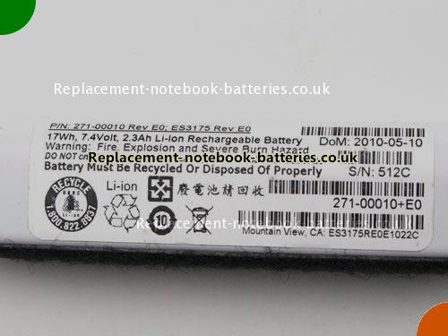 UK Images 2 Of Replacement 271-00010+G0 NETAPP Notebook Battery 271-00010 2.3Ah For Sale In UK