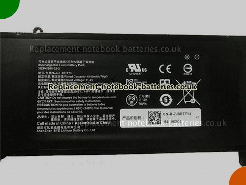 UK Images 2 Of Replacement rz090195 RAZER Notebook Battery RZ09-01953E73 6160mAh, 70Wh For Sale In UK