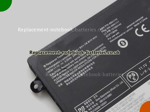 UK Images 2 Of Replacement 45N1109 LENOVO Notebook Battery 45N1112 2090mAh, 24Wh for Sale In UK