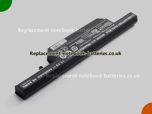 UK Images 2 Of Replacement 6-87-W54AS-4281 CLEVO Notebook Battery 6-87-W540S-4272 4400mAh, 48.84Wh for Sale In UK