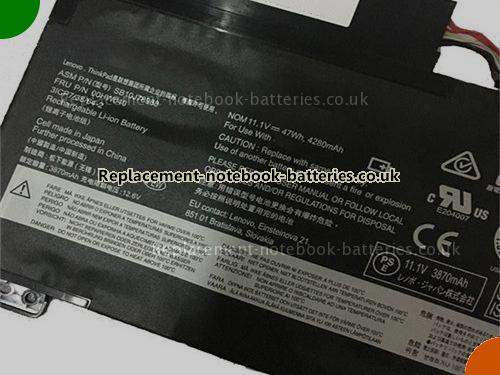 UK Images 2 Of Replacement SB10J78988 LENOVO Notebook Battery 00HW040 4280mAh, 47Wh For Sale In UK