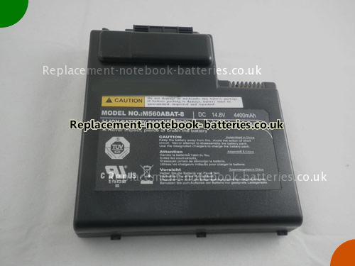 UK Images 2 Of Replacement BAT-5760 CLEVO Notebook Battery 87-M57AS-404 4400mAh For Sale In UK