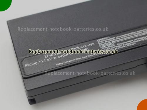 UK Images 2 Of Replacement A41U53 ASUS Notebook Battery BATA42U53 4400mAh, 63Wh For Sale In UK