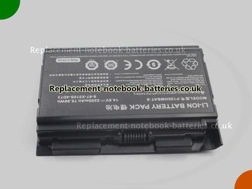 UK Images 3 Of Replacement 6-87-X510S-4j72 CLEVO Notebook Battery 6-87-X510S-4D74 5200mAh For Sale In UK