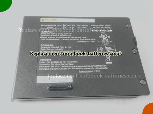 UK Images 4 Of Replacement 6-87-D90CS-4D6 CLEVO Notebook Battery D900TBAT 6600mAh For Sale In UK