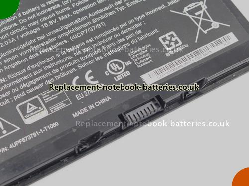 UK Images 4 Of Replacement 4UPF6737911T1060 MOTION Notebook Battery BATZSX00L4 2900mAh, 43Wh For Sale In UK