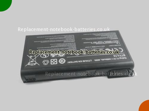 UK Images 4 Of Replacement BTY L74 MSI Notebook Battery BTY L75 4400mAh, 49Wh For Sale In UK