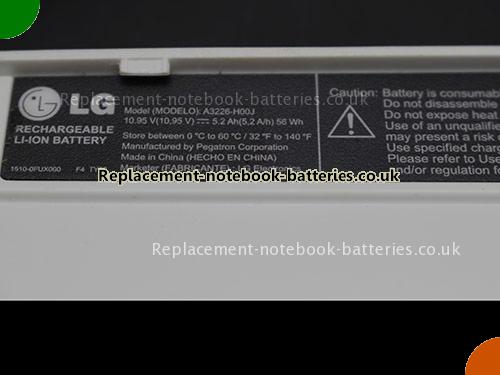 UK Images 4 Of Replacement A3226-H00J LG Notebook Battery A3226-HOOJ 5200mAh, 56Wh , 5.2Ah For Sale In UK