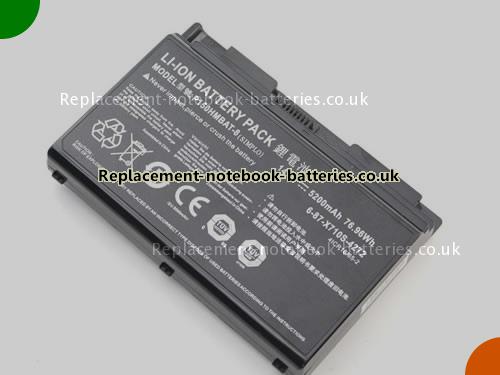 UK Images 4 Of Replacement 6-87-X710S-4J72 CLEVO Notebook Battery 6-87-X710S-4271 5200mAh, 76.96Wh For Sale In UK