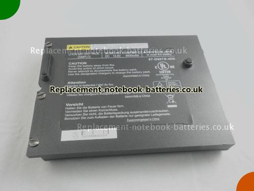 UK Images 5 Of Replacement 87-D90TS-4D6 CLEVO Notebook Battery D900TBAT-12 6600mAh For Sale In UK