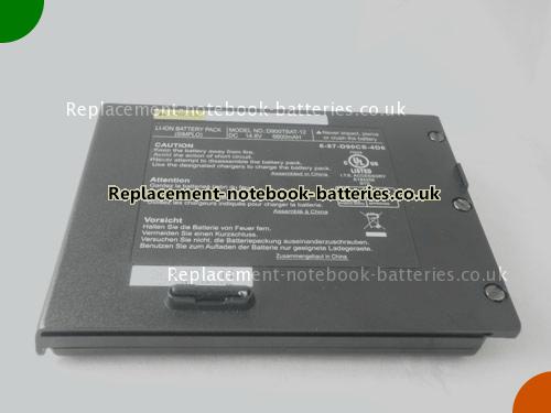 UK Images 5 Of Replacement 6-87-D90CS-4D6 CLEVO Notebook Battery D900TBAT 6600mAh For Sale In UK