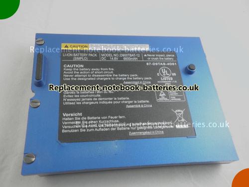 UK Images 5 Of Replacement D900TBAT-12 CLEVO Notebook Battery 87-D9TAS-4D61 6600mAh For Sale In UK